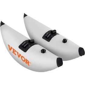 Kayak Outrigger Stabilizers, 2 PCS, PVC Inflatable Outrigger Float with Sidekick Arms Rod, Standing Float Stabilizer System Kit for Kayaks, Canoe